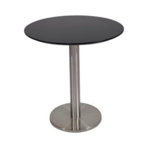 Metall Bistrotisch individualisierbar rund / dünn 1